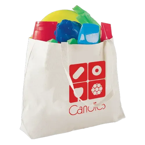 Logo Jumbo Canvas Tote Bag