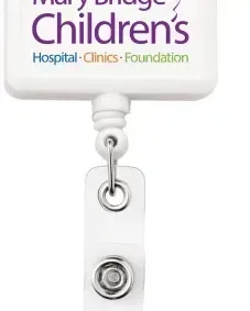Personalized JUMBO Rectangle Badge Reel — view 6
