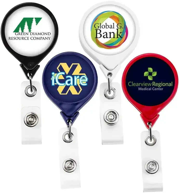 Personalized JUMBO Magnetic Round Badge Reel