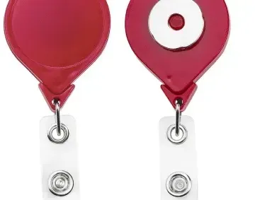 Personalized JUMBO Magnetic Round Badge Reel — view 5