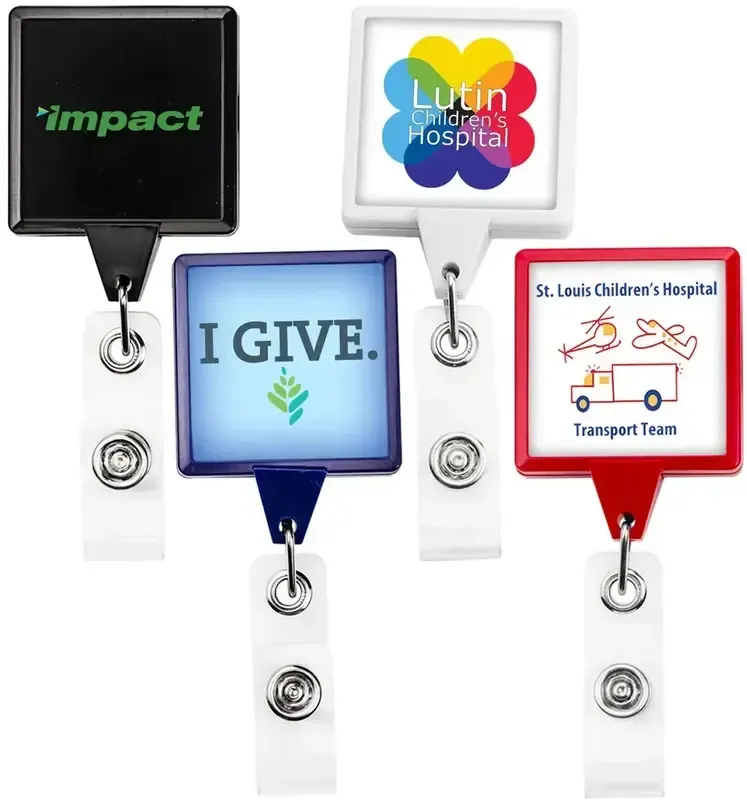 Customized JUMBO Badge Reel with Magnetic Back