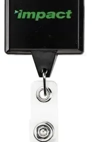 Customized JUMBO Badge Reel with Magnetic Back — view 2