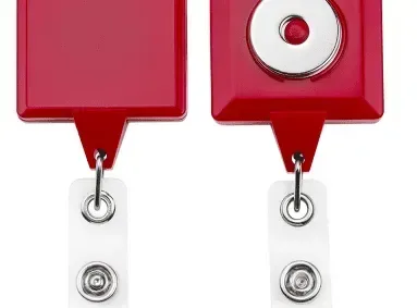 Customized JUMBO Badge Reel with Magnetic Back — view 5
