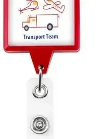 Customized JUMBO Badge Reel with Magnetic Back — view 6