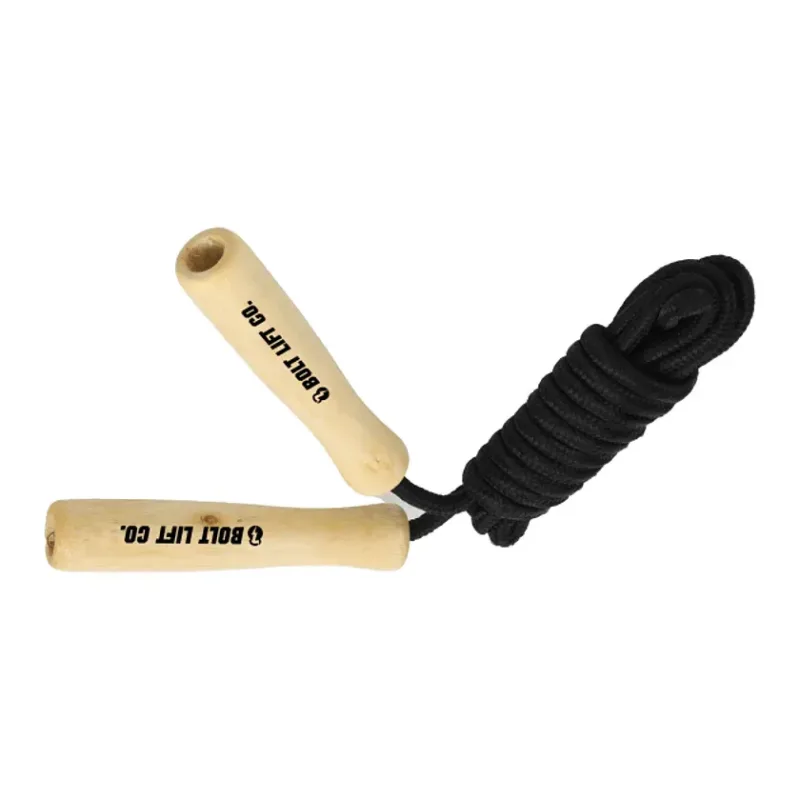 Custom Wooden Handled Jump Rope - 110" — view 8