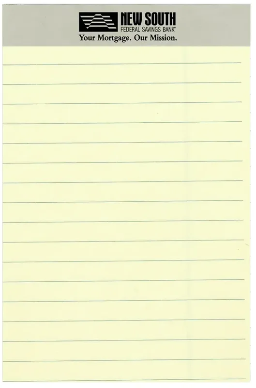 Personalized Junior Writing Pad - Tape Imprint — view 3