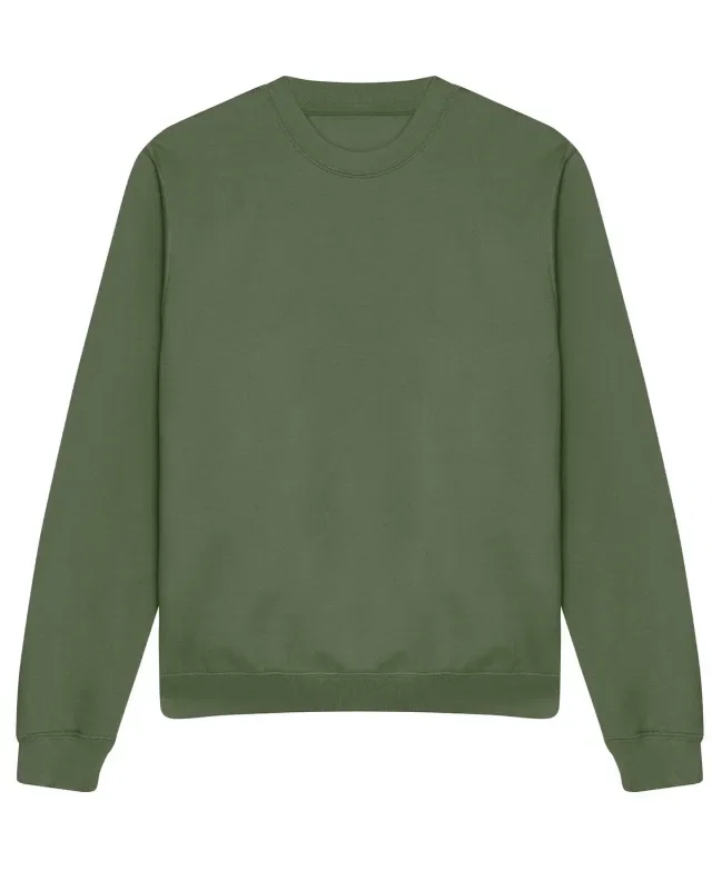 Just Hoods By AWDis Adult Midweight College Crewneck Sweatshirt — view 100