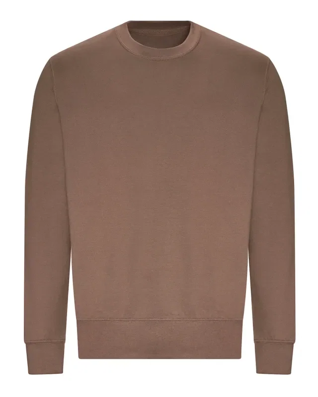 Just Hoods By AWDis Adult Midweight College Crewneck Sweatshirt — view 106