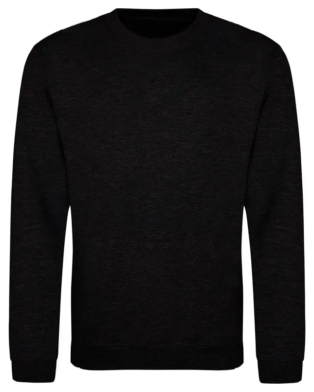 Just Hoods By AWDis Adult Midweight College Crewneck Sweatshirt — view 11