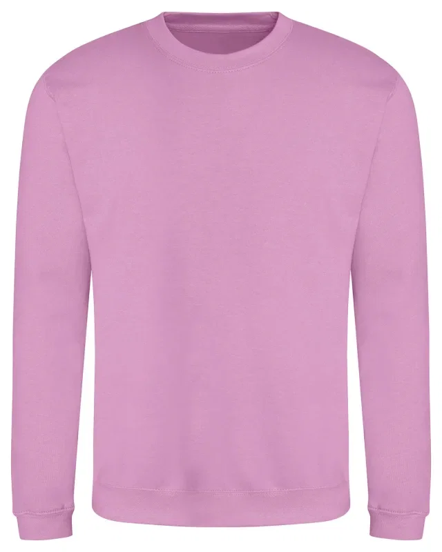 Just Hoods By AWDis Adult Midweight College Crewneck Sweatshirt — view 112