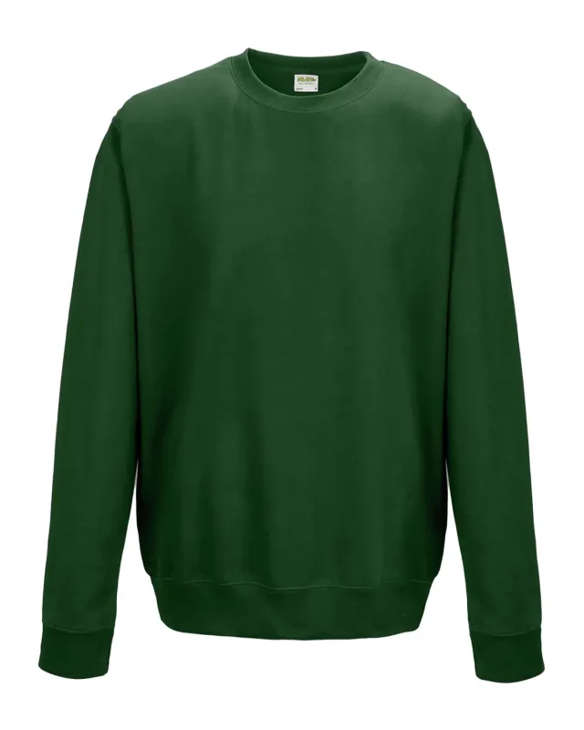 Just Hoods By AWDis Adult Midweight College Crewneck Sweatshirt — view 15