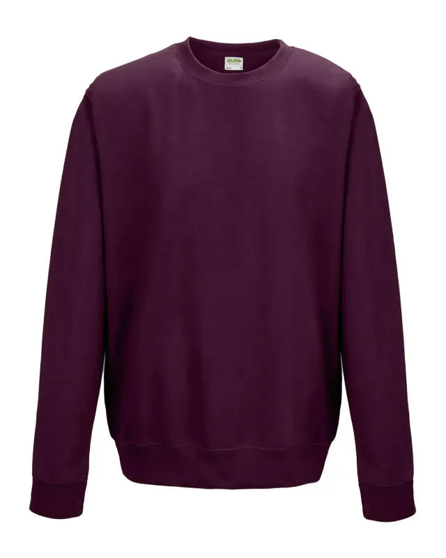 Just Hoods By AWDis Adult Midweight College Crewneck Sweatshirt — view 17