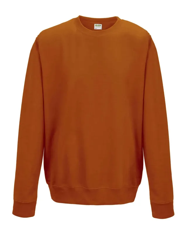 Just Hoods By AWDis Adult Midweight College Crewneck Sweatshirt — view 19