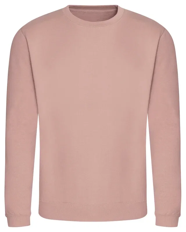 Just Hoods By AWDis Adult Midweight College Crewneck Sweatshirt — view 23