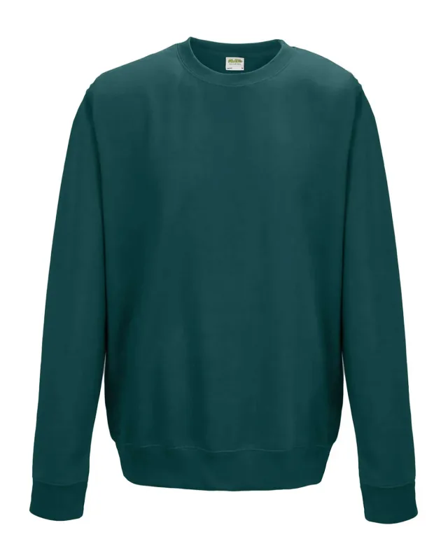 Just Hoods By AWDis Adult Midweight College Crewneck Sweatshirt — view 27