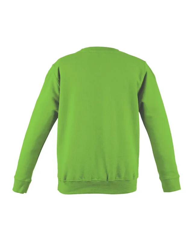 Just Hoods By AWDis Adult Midweight College Crewneck Sweatshirt — view 28
