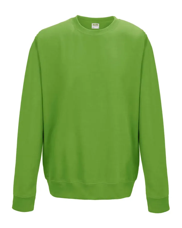 Just Hoods By AWDis Adult Midweight College Crewneck Sweatshirt — view 29