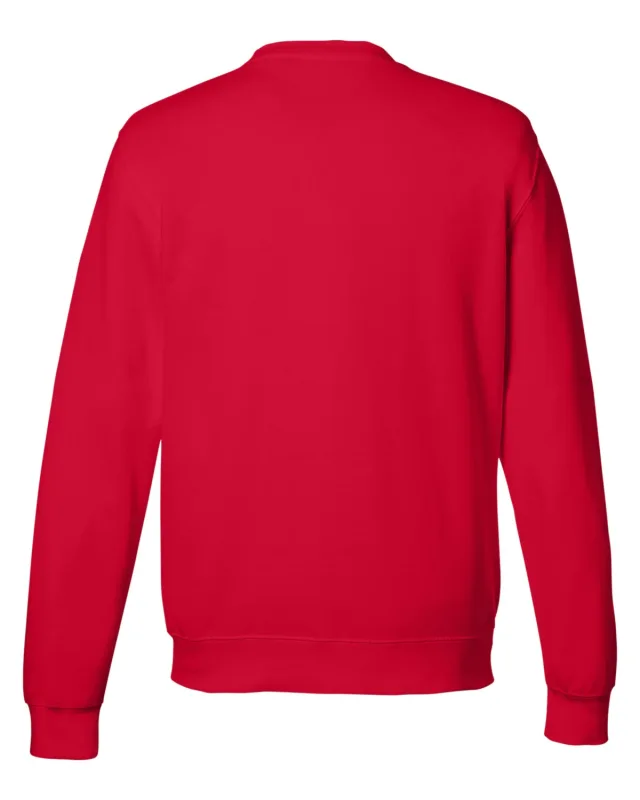Just Hoods By AWDis Adult Midweight College Crewneck Sweatshirt — view 30