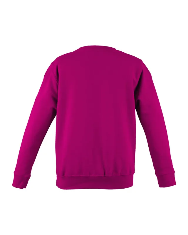Just Hoods By AWDis Adult Midweight College Crewneck Sweatshirt — view 40