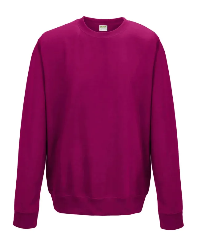 Just Hoods By AWDis Adult Midweight College Crewneck Sweatshirt — view 41