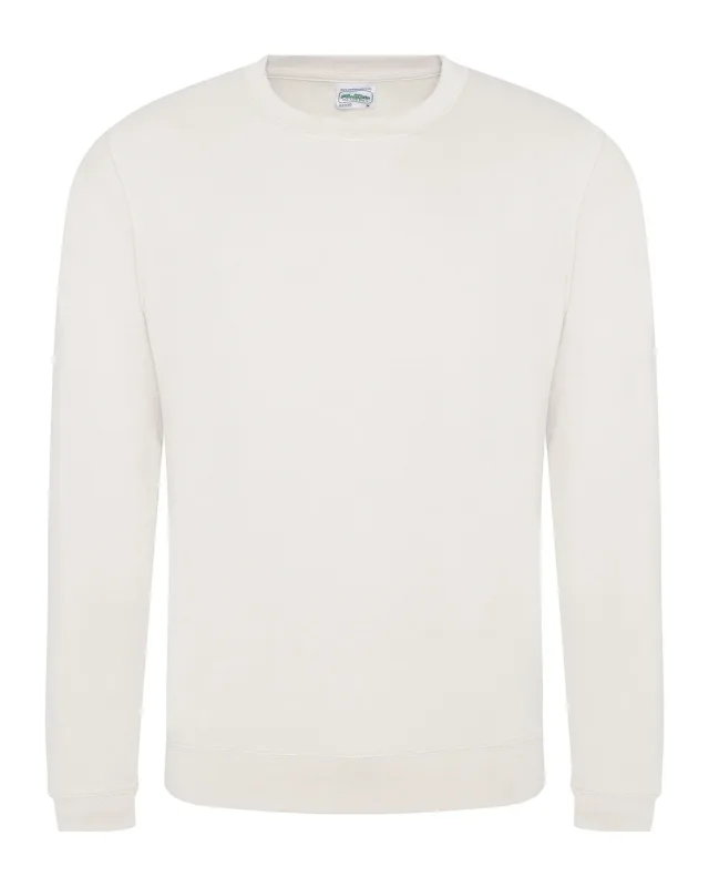 Just Hoods By AWDis Adult Midweight College Crewneck Sweatshirt — view 45