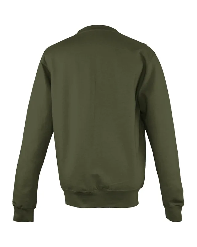 Just Hoods By AWDis Adult Midweight College Crewneck Sweatshirt — view 48