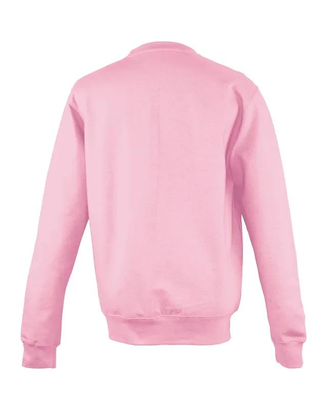 Just Hoods By AWDis Adult Midweight College Crewneck Sweatshirt — view 5