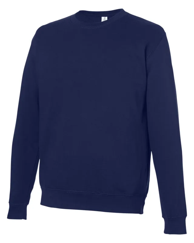 Just Hoods By AWDis Adult Midweight College Crewneck Sweatshirt — view 54