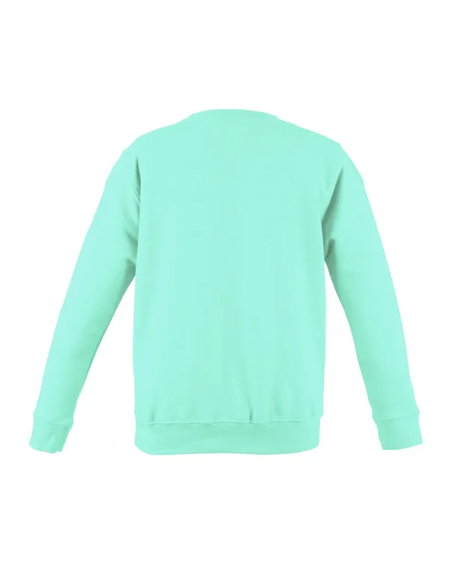 Just Hoods By AWDis Adult Midweight College Crewneck Sweatshirt — view 56