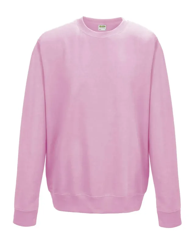 Just Hoods By AWDis Adult Midweight College Crewneck Sweatshirt — view 6