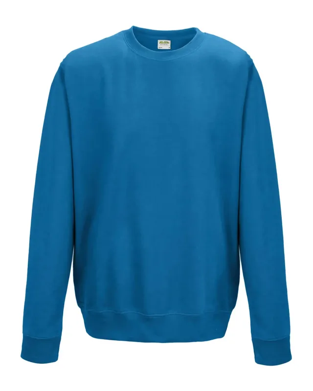 Just Hoods By AWDis Adult Midweight College Crewneck Sweatshirt — view 61