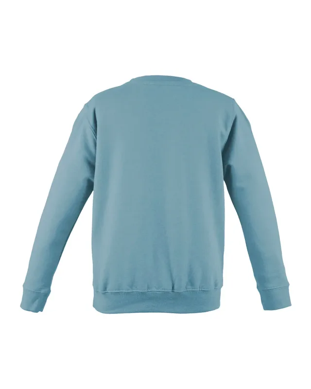 Just Hoods By AWDis Adult Midweight College Crewneck Sweatshirt — view 62