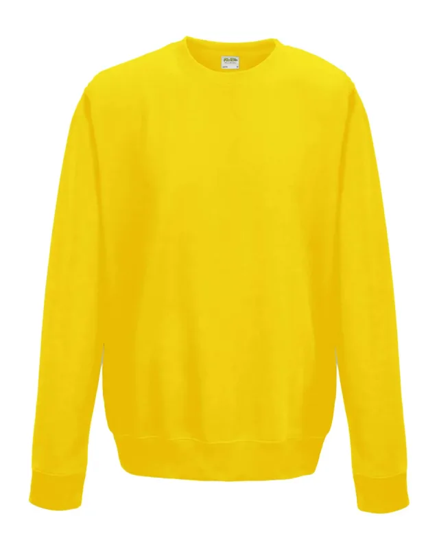 Just Hoods By AWDis Adult Midweight College Crewneck Sweatshirt — view 67