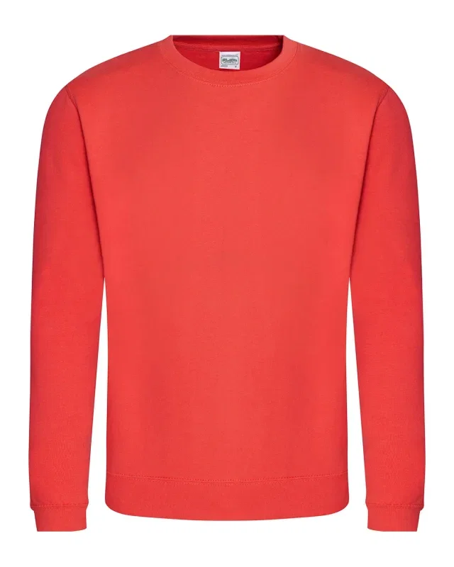 Just Hoods By AWDis Adult Midweight College Crewneck Sweatshirt — view 69
