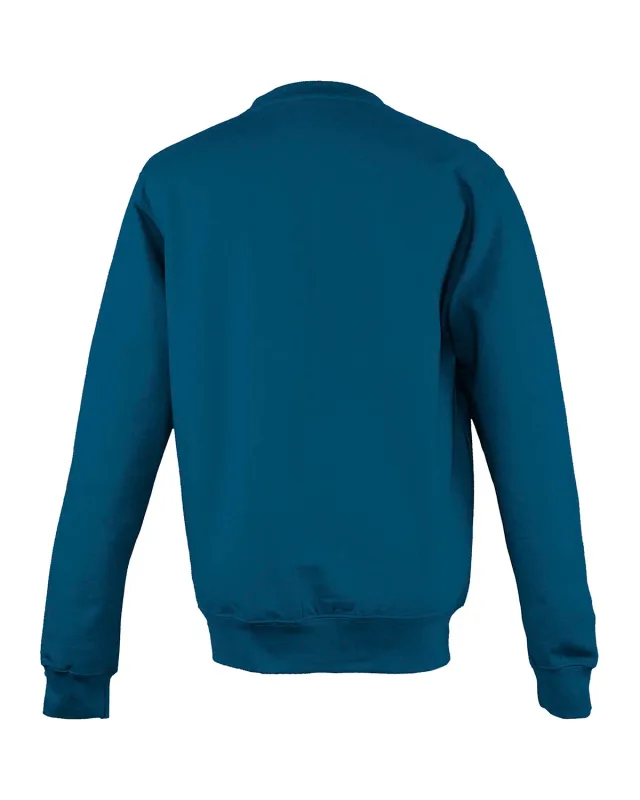 Just Hoods By AWDis Adult Midweight College Crewneck Sweatshirt — view 7