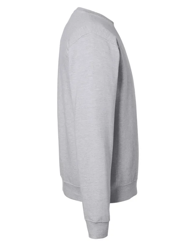 Just Hoods By AWDis Adult Midweight College Crewneck Sweatshirt — view 75