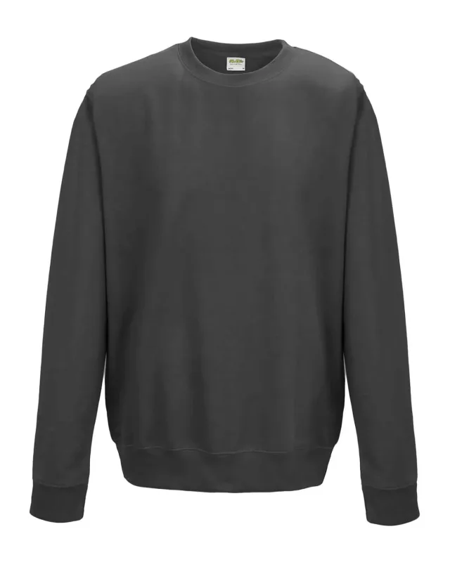 Just Hoods By AWDis Adult Midweight College Crewneck Sweatshirt — view 77