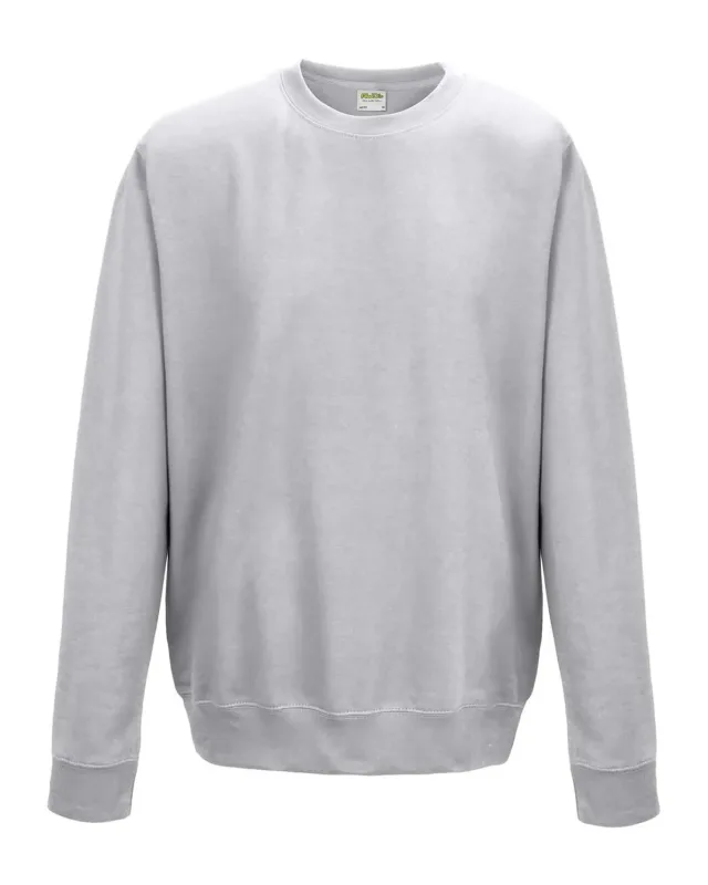 Just Hoods By AWDis Adult Midweight College Crewneck Sweatshirt — view 79