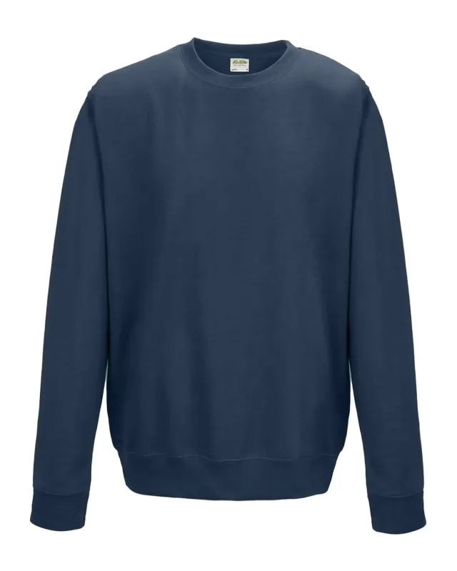 Just Hoods By AWDis Adult Midweight College Crewneck Sweatshirt — view 8