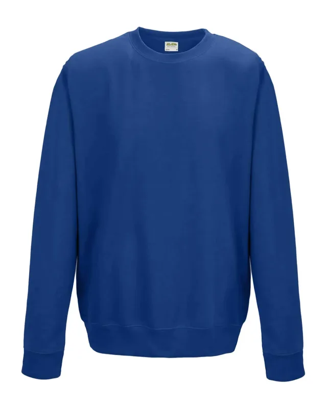Just Hoods By AWDis Adult Midweight College Crewneck Sweatshirt — view 85