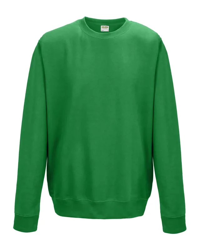 Just Hoods By AWDis Adult Midweight College Crewneck Sweatshirt — view 89