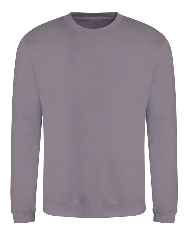 Just Hoods By AWDis Adult Midweight College Crewneck Sweatshirt — view 98
