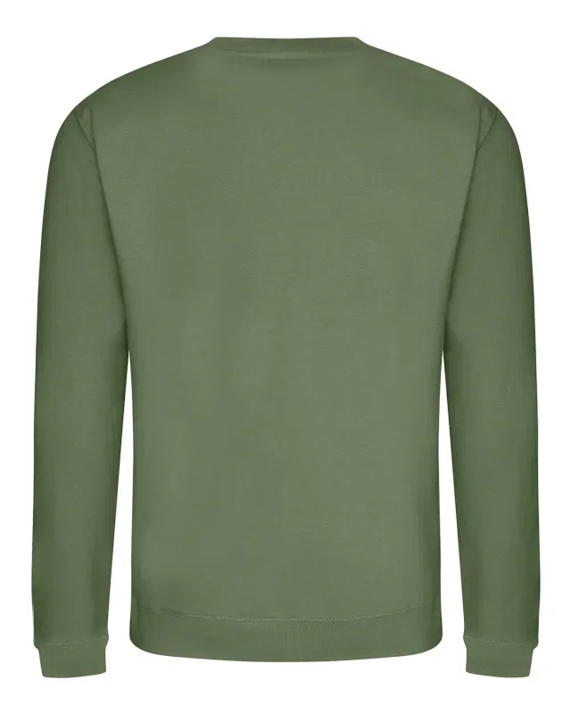 Just Hoods By AWDis Adult Midweight College Crewneck Sweatshirt — view 99