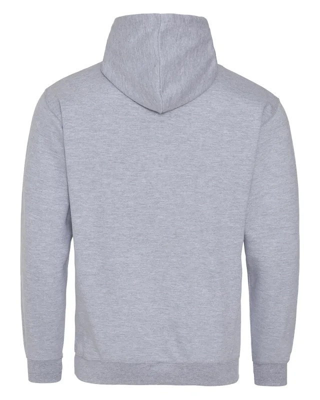 Just Hoods By AWDis Adult Midweight Varsity Contrast Hooded Sweatshirt — view 15