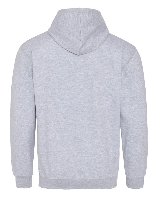 Just Hoods By AWDis Adult Midweight Varsity Contrast Hooded Sweatshirt — view 17