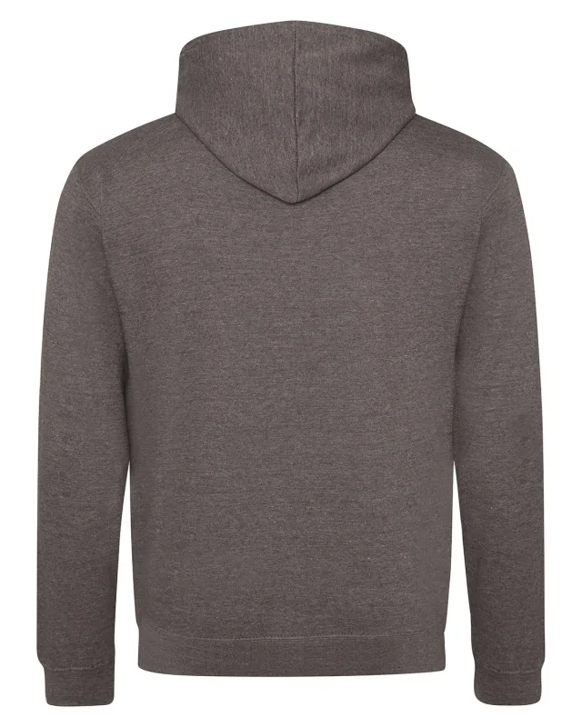 Just Hoods By AWDis Adult Midweight Varsity Contrast Hooded Sweatshirt — view 3