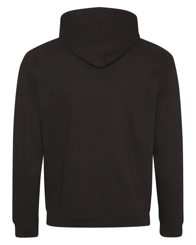 Just Hoods By AWDis Adult Midweight Varsity Contrast Hooded Sweatshirt — view 25