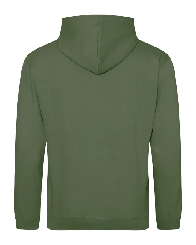 Just Hoods By AWDis Men's Midweight College Hooded Sweatshirt — view 100
