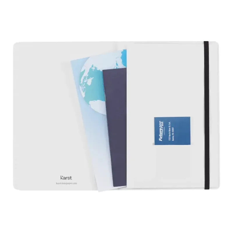 Personalized Karst Stone Soft Bound Notebook - 5.5" x 8.5" — view 4