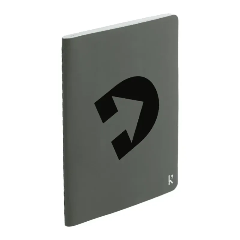 Custom Karst Eco-Friendly Stone Paper Notebook - 4"X6" — view 8